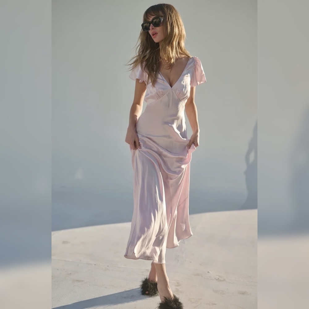 NWT✨ Flutter Slip Dress in Ballerina